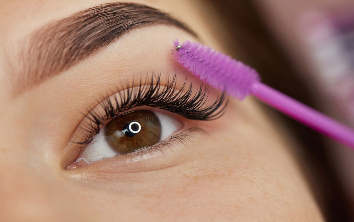 mascara sur extension de cils